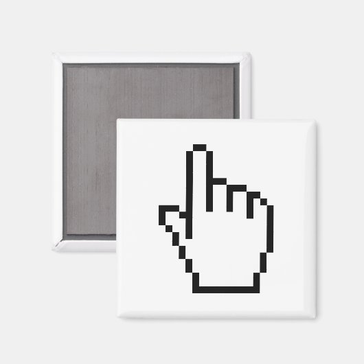 COMPUTER-HANDzeiger/MÄUSE-CURSOR Magnet (Vorderseite/Rückseite)