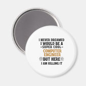 COMPUTER HARDWARE ENGINEER MAGNET (Vorderseite/Rückseite)