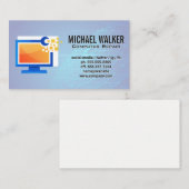 Computer Hardware | Technician Fix Visitenkarte (Vorne/Hinten)