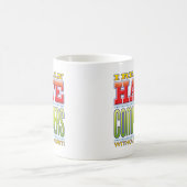 Computer-Hass-Gesicht Kaffeetasse (Mittel)