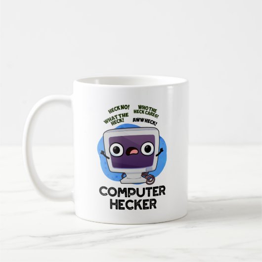 Computer Hecker Funny Hacker Pun Kaffeetasse (Links)