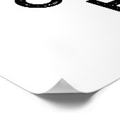 Computer Hecker Funny Hacker Pun Poster (Ecke)