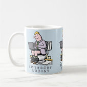 Computer, Internet und soziale Medien Kaffeetasse (Links)