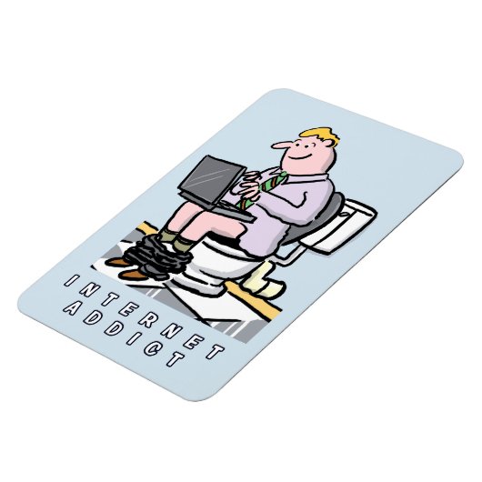 Computer, Internet und soziale Medien Magnet (Linke Seite)