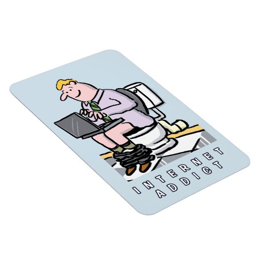 Computer, Internet und soziale Medien Magnet (Rechte Seite)