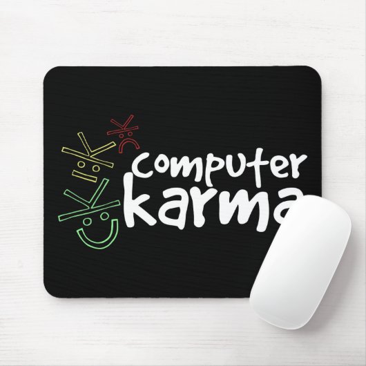 Computer-Karma-Mausunterlage Mousepad (Mit Mouse)