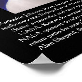 Computer: Katherine Johnson Poster (Ecke)