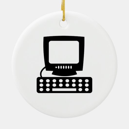 Computer Keramik Ornament (Hinten)