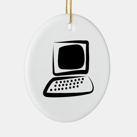 Computer Keramik Ornament (Rechts)