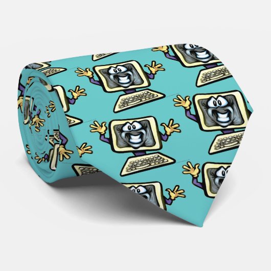 Computer Krawatte (Gerollt)