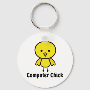 Computer-Küken Schlüsselanhänger
