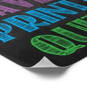 Computer Labrador School Poster (Ecke)