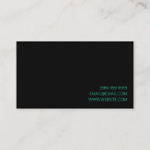 Computer, Laptop, PC, Reparatur, Visitenkarte (Rückseite)