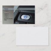 Computer/Laptop - Techniker Visitenkarte (Vorne/Hinten)