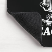 Computer-Lehrer Computer Skateboarding Wissenschaf Mousepad (Ecke)
