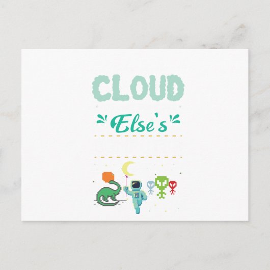 Computer Lover Gamer Funny IT Programmer Postkarte (Vorderseite)