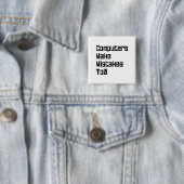 Computer machen Fehler zu 0 Button (Beispiel)