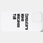 Computer machen Fehler zu 0 Case-Mate iPhone Hülle (Rückseite (Horizontal))