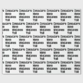 Computer machen Fehler zu 0 Geschenkpapier (Flach)