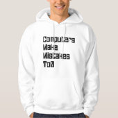 Computer machen Fehler zu 0 Hoodie (Vorderseite)