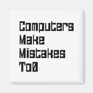 Computer machen Fehler zu 0 Magnet