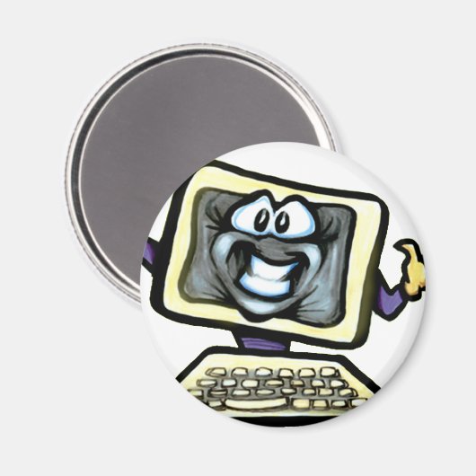 Computer Magnet (Vorderseite/Rückseite)