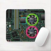 Computer-Mainboard Mousepad (Mit Mouse)