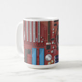 Computer-Motherboard Kaffeetasse (Vorderseite Links)