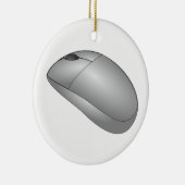 Computer Mouse Keramik Ornament (Rechts)