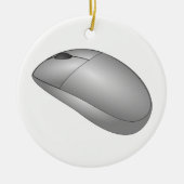 Computer Mouse Keramik Ornament (Vorne)