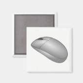 Computer Mouse Magnet (Vorderseite/Rückseite)
