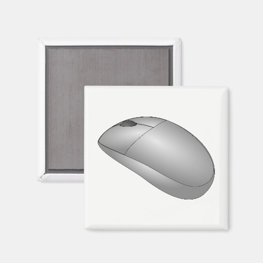 Computer Mouse Magnet (Vorderseite/Rückseite)