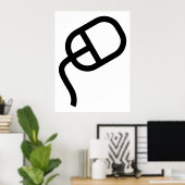 Computer Mouse Poster (Heimbüro)