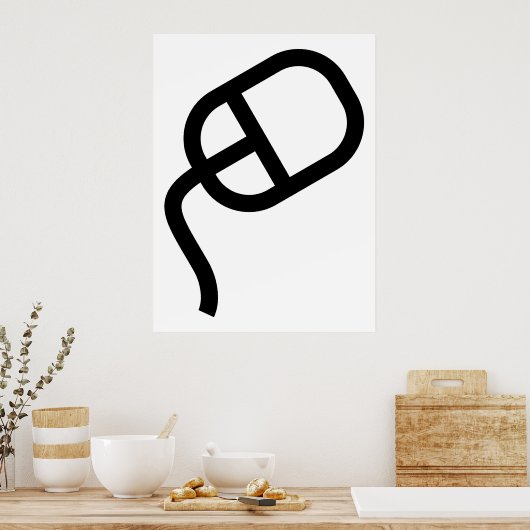 Computer Mouse Poster (Küche)