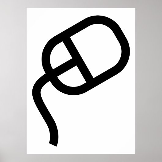 Computer Mouse Poster (Vorne)