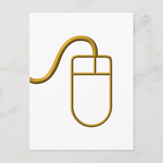 Computer Mouse Postkarte (Vorderseite)