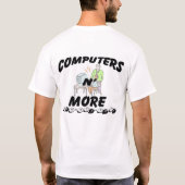 Computer N mehr T-Shirt (Rückseite)