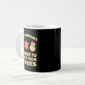 Computer Nerd Funny Christmas Designs Men's Black Kaffeetasse (Vorderseite Links)