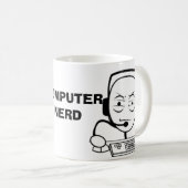 Computer-Nerd-Internet meme Tassen (VorderseiteRechts)