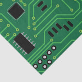 Computer-Nerd-Leiterplatte CPU                  I Seidenpapier (Ausschnitt)