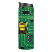 Computer-Nerd-Leiterplatte CPU I Thermosbecher (Nach rechts gedreht)