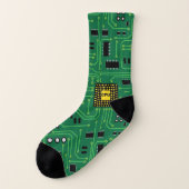 Computer-Nerd-Leiterplatte CPU Socken (Links - Außen)