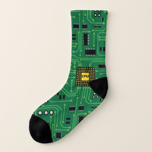 Computer-Nerd-Leiterplatte CPU Socken (Links - Außen)
