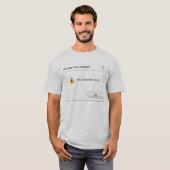 Computer-Nerd T-Shirt (Vorne ganz)
