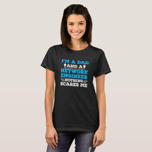 Computer Network Engineering Network Engineer 2 T-Shirt (Vorne ganz)