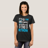 Computer Network Engineering Network Engineer  4 T-Shirt (Vorne ganz)