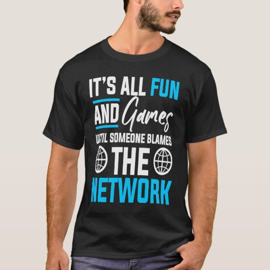 Computer Network Engineering Network Engineer  4 T-Shirt (Vorderseite)
