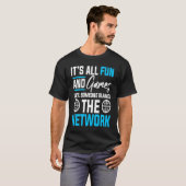 Computer Network Engineering Network Engineer  4 T-Shirt (Vorne ganz)
