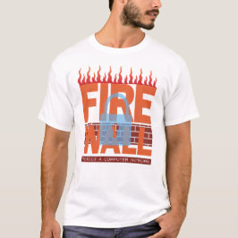 Computer-Netzwerk-Firewalls in Grafiken T-Shirt