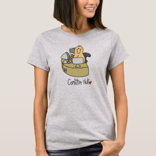 Computer-Nuss-T-Shirts und Geschenke T-Shirt